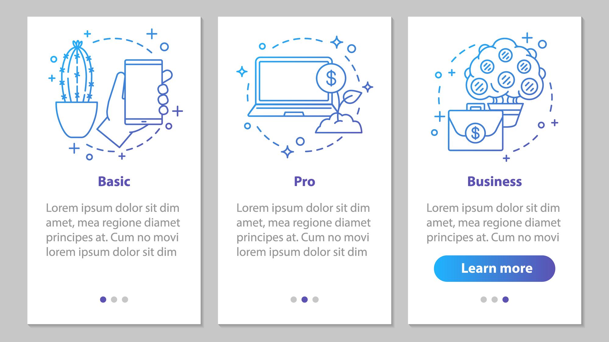 Illustration: Abonnementplan